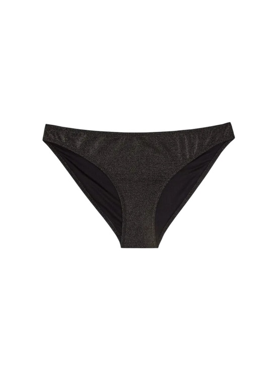 Reiss Other - Reiss Adina Metallic Charcoal Gold Sparkle Low-Rise Bikini Bottom‎ - Size 4✨